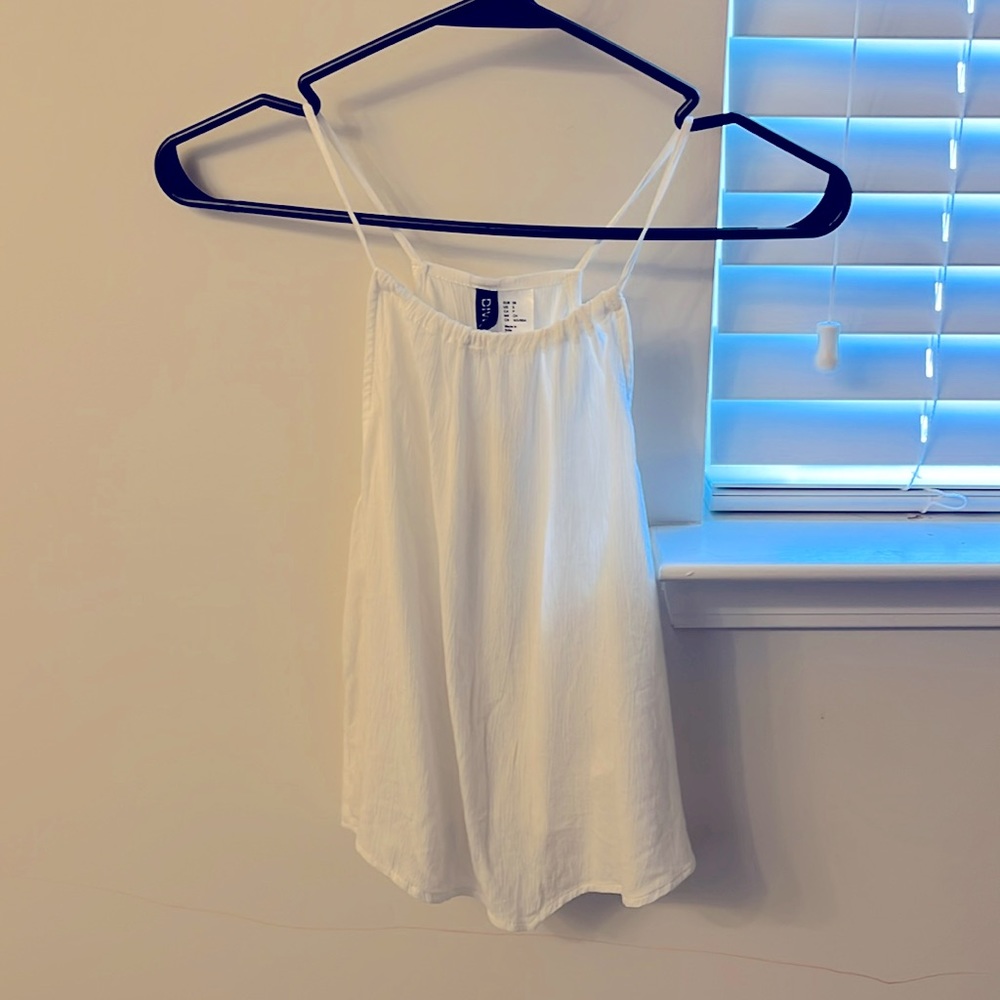 H&M white tank top Divided